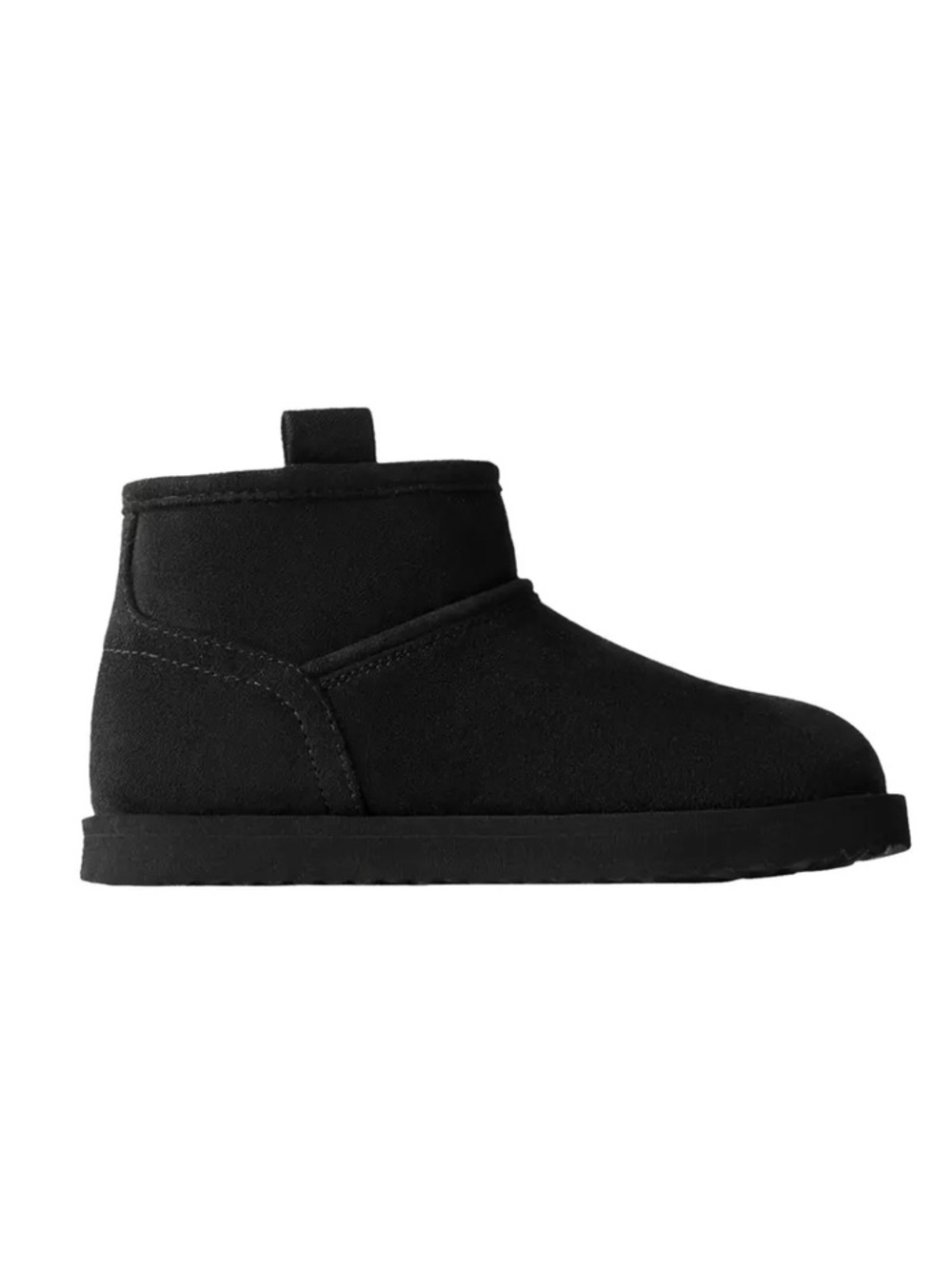 Zara Kids Black Ankle Winter Boots